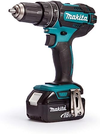 Makita DHP482Z LXT 18V Combi Drill Body with 1 x 5.0Ah Battery