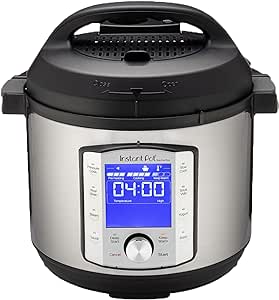 Instant Pot DUO EVO PLUS 7.6L - Olla a presión eléctrica (10 funciones en 1: esterilizador, olla lenta, arrocera, vaporizador)