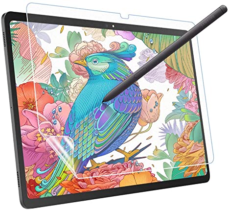 MoKo Like Paper Screen Protector Compatible with Samsung Galaxy Tab A7 2020, [Paper-Thin Film Writing] Anti-Glare Tablet PET Film fit Samsung Galaxy Tab A7 10.4 Inch Model (SM-T500/505/507) - Matte