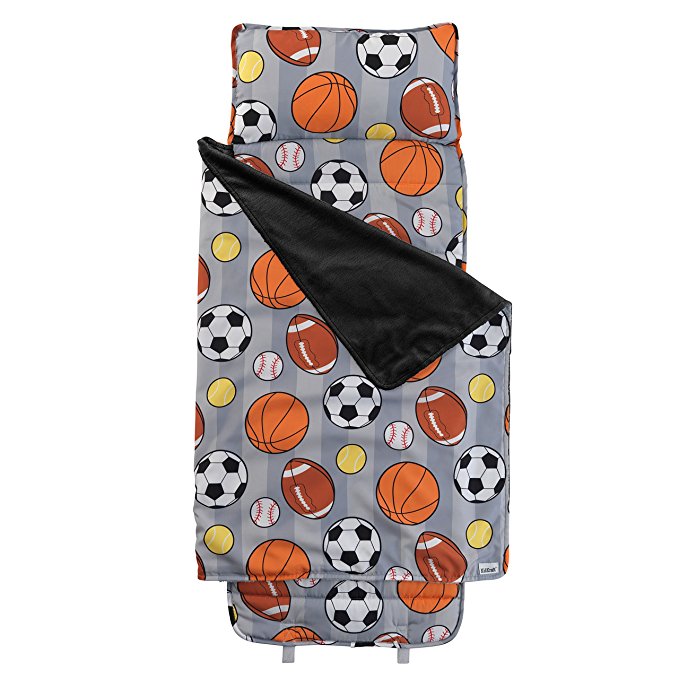 KidKraft Sports Pattern Nap Mat, 50 x 19 x 3.5"