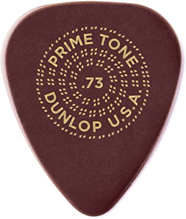 Dunlop 24511073003 Primetone Standard .73mm Sculpted Plectra (Smooth) - 3 Pack