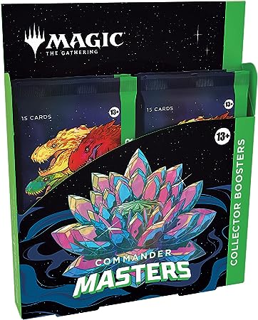 Magic: The Gathering Commander Masters Collector Booster Box - 4 Packs (60 Cards)