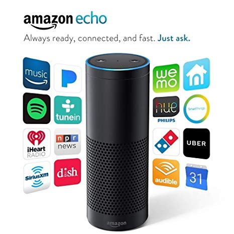 Amazon Echo 1st Generation, Black (Used)