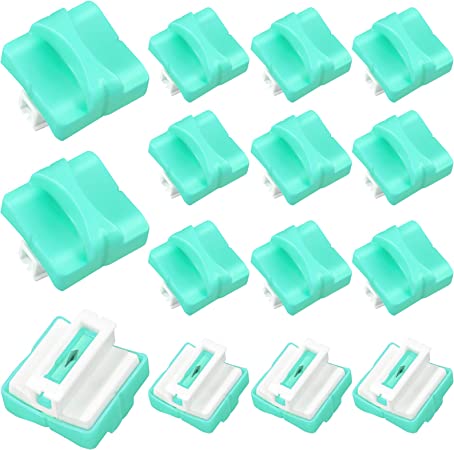 15 Pieces Paper Cutter Blade Paper Trimmer Replacement Blades Refill Craft Paper Cutting Replacement Blades for A4 Paper Cutter (Mint Green)