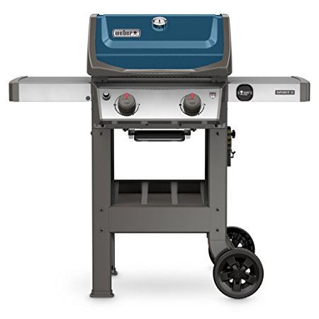 Weber 44020001 Spirit II E-210 Gas Grill LP Outdoor, Sapphire