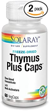 Thymus Plus Caps Solaray 60 VegCaps