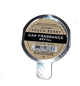 Bath Body Works Scentportable Refill Disc Snowy Peach Berry