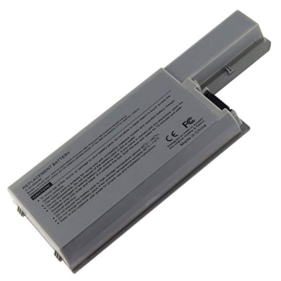 New Replacement Battery for Dell Latitude D820 D830 D531 D531N [Li-ion 6-cell 5200mAh Grey]