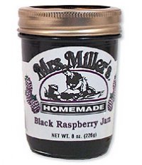 Mrs Millers Homemade Black Raspberry Jam