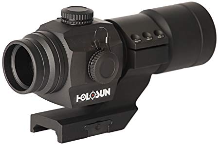HOLOSUN HS406A Tube Red Dot Sight with 30mm Cantilever Weaver Mount