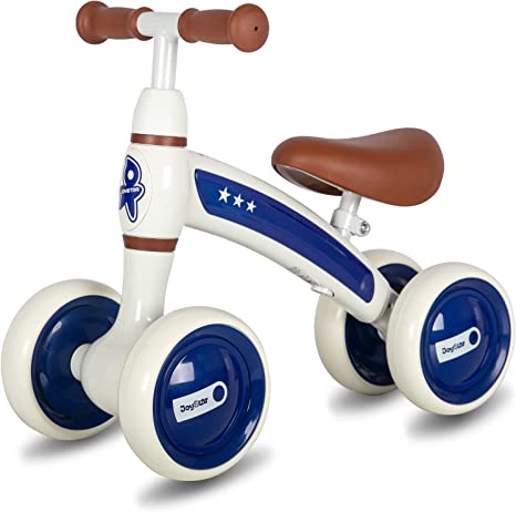 JOYSTAR Baby Balance Bike for 1 Year Old Boys Girls - Toddler Balance Bikes for 12-36 Months Kids - No Pedal 4 Wheels Toddler First Bike | Best First Birthday Gifts