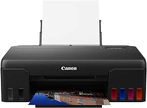 Canon MEGATANK G550 imprimante Photo A4 WiFi à 6 réservoir d'encres Rechargeables pour PC et Smartphone, Noir