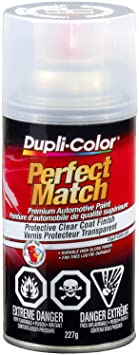 Dupli-Color CBCL01250 Perfect Match Premium Automotive Paint, Clear Top Coat, 8 Ounces, 1 (Non-Carb Compliant)