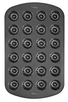 Wilton 2105-7790 Fluted 24-Cavity Muffin Pan, Mini