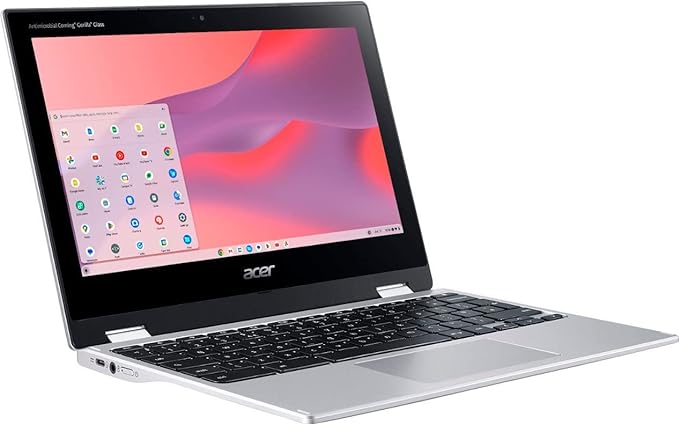 Acer - Chromebook Spin 311| 11.6" 2-in-1 Touch Screen Laptop|MediaTek Kompanio 500 MT8183C|4GB LPDDR4X|64GB eMMC (Pure Silver) (CP311-3H-K5WQ)