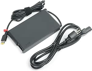 Lenovo 20V 11.5A 230W Slim Tip AC Adapter for Legion 5i Gen 9 Legion Slim 5 Gen 9 (16″ AMD) ThinkBook 16p Gen 4, Compatible P/N: ADL230SCC3A, SA10R16890, 02DL144.