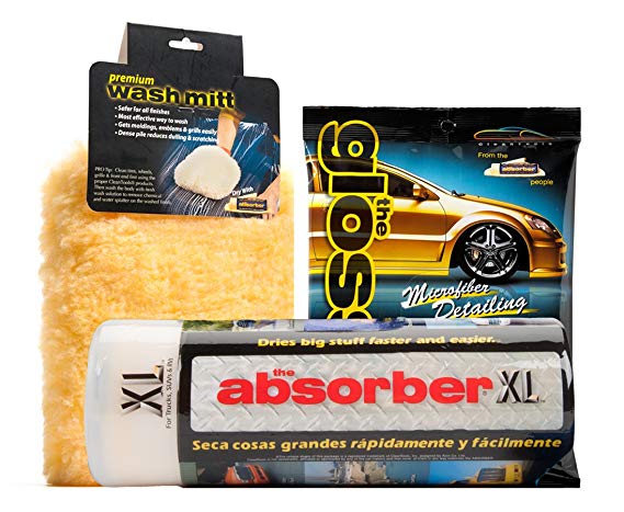 CleanTools 10058 Absorber XL Car Detail Kit