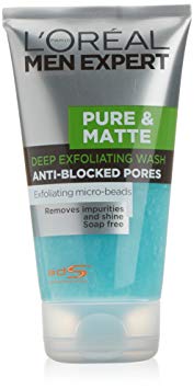 L'Oreal Men Expert Pure & Matte Face Scrub 150ml