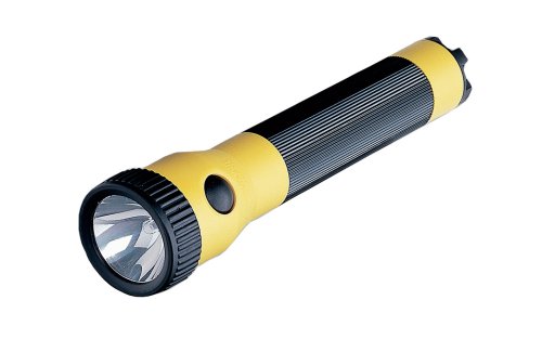 Streamlight 76002 PolyStinger Rechargeable Flashlight with 12V DC Charger, Yellow