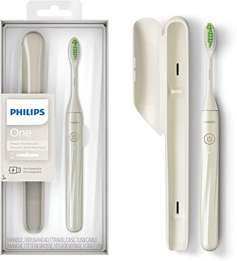 Philips One by Sonicare Rechargeable Toothbrush, White - HY1200/07