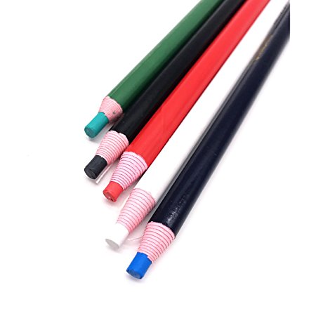 Pack of 5 Sewing Mark Chalk Pencil Tailor's Marking and Tracing Tools