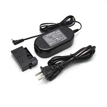 Glorich ACK-E8 replacement AC Power Adapter / Charger kit for Canon EOS Rebel T5i / T4i / T3i / T2i / 700D / 650D / 600D / 550D / Kiss X6 / Kiss X5 / Kiss X4 DSLR Cameras