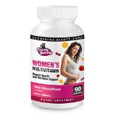 Womens Complete Multivitamin Gummies - Chewable Vitamin and Mineral Complex Gummy Drop Supplement