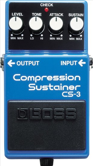 Boss CS-3 CompressorSustainer Pedal