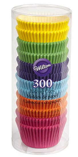 Wilton Bright Standard Cupcake Liners, 300-Count