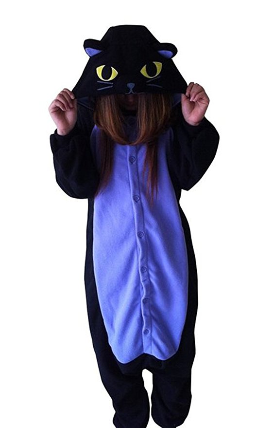 Ikerenwedding Unisex-adult Pajamas Halloween Cosplay Animal Onesies