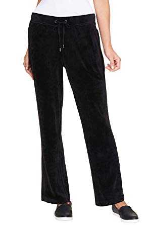 GLORIA VANDERBILT Ladies' Jemma Ultra Soft Velour Pants