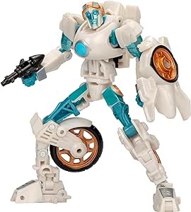 Transformers EarthSpark Deluxe Class Terran Thrash 5-Inch Robot Action Figure, Converts in 22 Steps, Interactive Toys for Boys for Girls Age 6 and Up