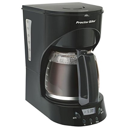 Proctor Silex 43574Y Programmable Coffee maker, 12-Cup