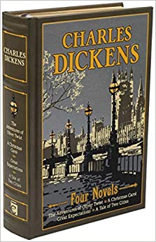 Charles Dickens: Four Novels (Leather-bound Classics)