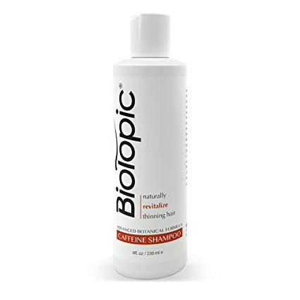 Biotopic Hair Loss Shampoo with Caffeine - Powerful All-Natural DHT Blockers for Thicker, Fuller, and Healthier Hair | 8 oz