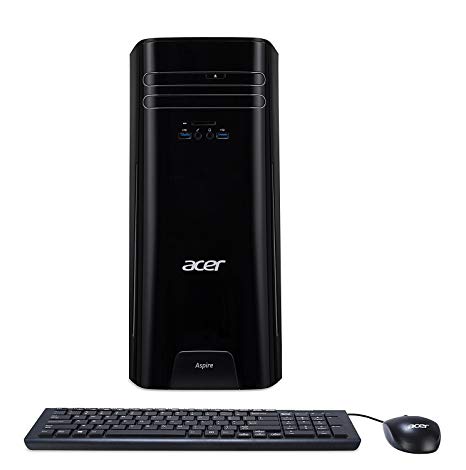 2018 Flagship Acer Aspire TC-780 High Performance Business Desktop - Intel Quad_Core i5-7400 Up to 3.5GHz, 16GB DDR4, 256GB SSD 2TB HDD, DVD-RW, Intel HD Graphics 630, 802.11ac, HDMI, USB 3.0, Win 10