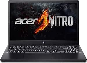 acer Nitro V Gaming Laptop | AMD Ryzen 5 7535HS Hexa-Core Processor | NVIDIA GeForce RTX 4050 Laptop GPU | 15.6" FHD IPS 144Hz Display | 8GB DDR5 | 512GB SSD | WiFi 6 | Backlit KB | ANV15-41-R5N6