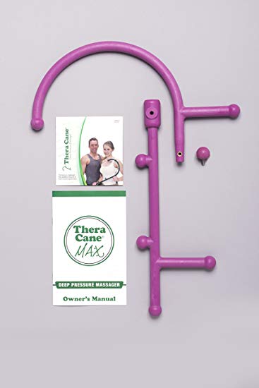 Thera Cane Max: Trigger Point Massager (Pink)