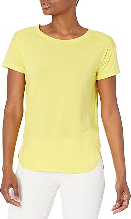 Amazon Essentials Women's Studio Relaxed-Fit Lightweight Crewneck T-Shirt (Available in Plus Size), Multipacks