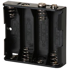 Philmore Battery Holder for (4) AA with Standard Snap Connector : BH341 (1)