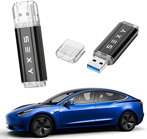 Tesla Flash Drive USB Disk for Dashcam Sentry Mode Fit for Tesla Model S/3/X/Y - 32 GB