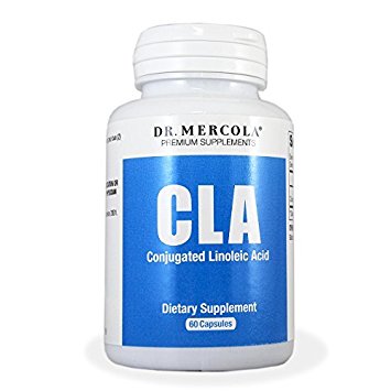 Dr Mercola CLA (Conjugated Linoleic Acid) with Licaps - 60 Capsules - 30 Servings - Premium Dietary Supplement