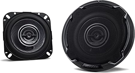 Kenwood KFC-1096PS 4 Inch 2-Way, Performance Series Car Speakers - 220 Watts of Peak Power, Full Range, Perfect Factory OEM Replacements