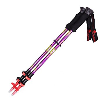 Mountaintop Trekking Poles/Walking Sticks/Hiking Poles - 2 Pack