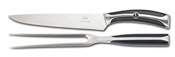 Lenox L-22501 2-Piece Carving Set, Silver