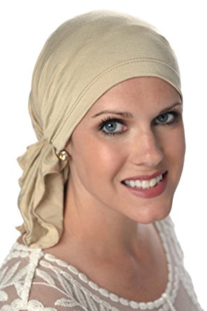 Headcovers Unlimited Slip-On Pre-Tied Scarf - Chemo Scarves for Women with Cancer