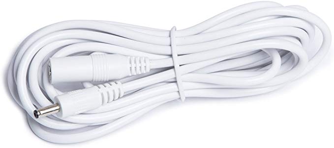 Foscam Universal Extension Cable Compatible with Power Adaper for Home Security Camera CCTV IP Camera (5V 10FT, White)