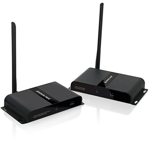 IOGEAR Ultra Long Range Wireless HDMI Transmitter and Receiver Kit, GWHDLRKIT
