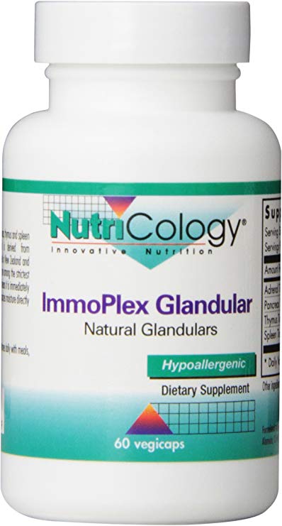 Nutricology Immoplex Glandular 60 Veg Cp