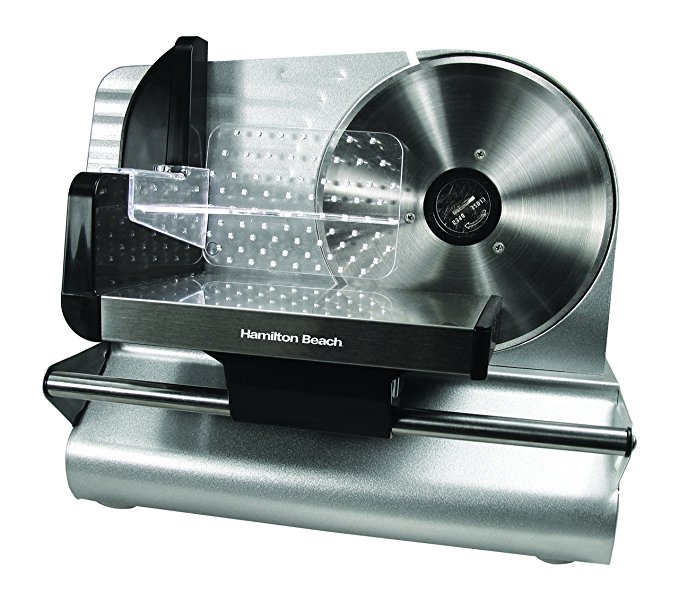 Hamilton-Beach 78401C 71/2" Meat Slicer, Silver